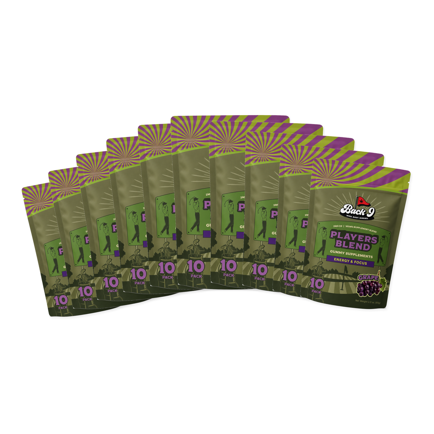 Players Blend - Energy & Focus Gummies (10ct)