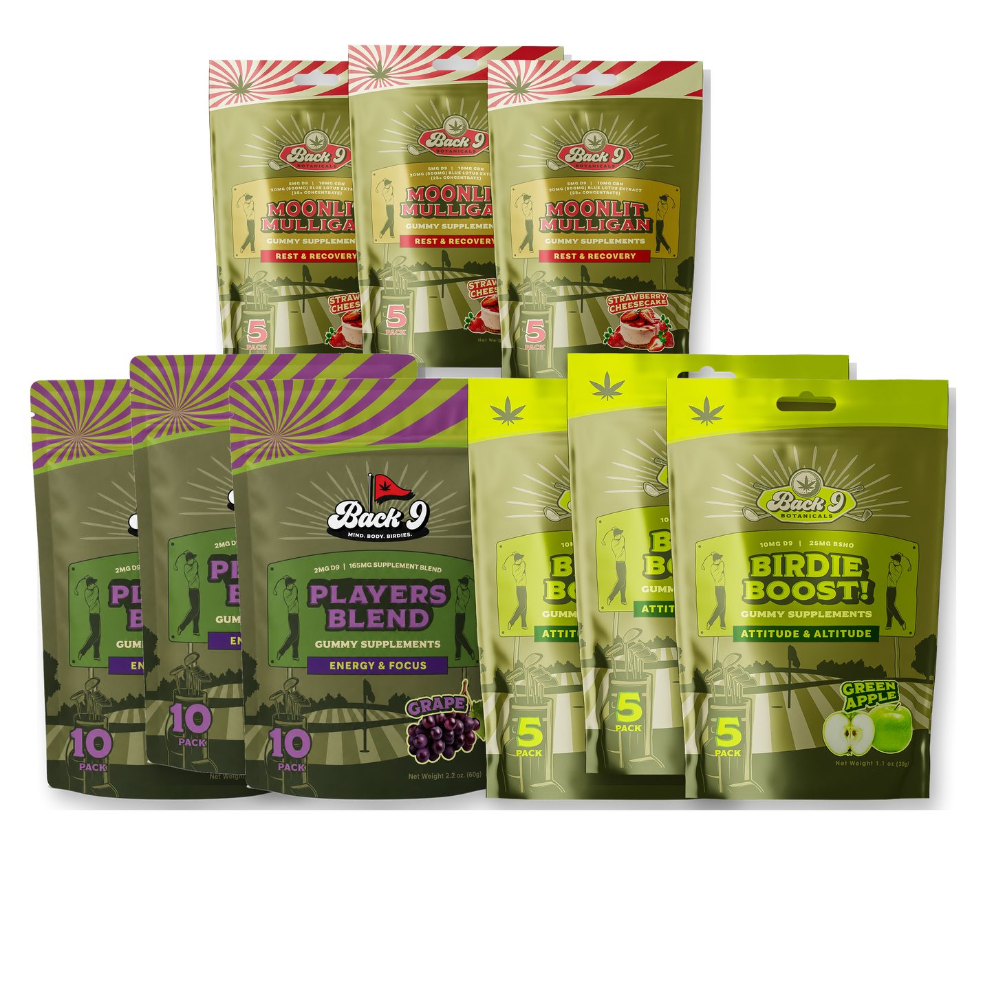 The Back 9 Daily Wellness Stack