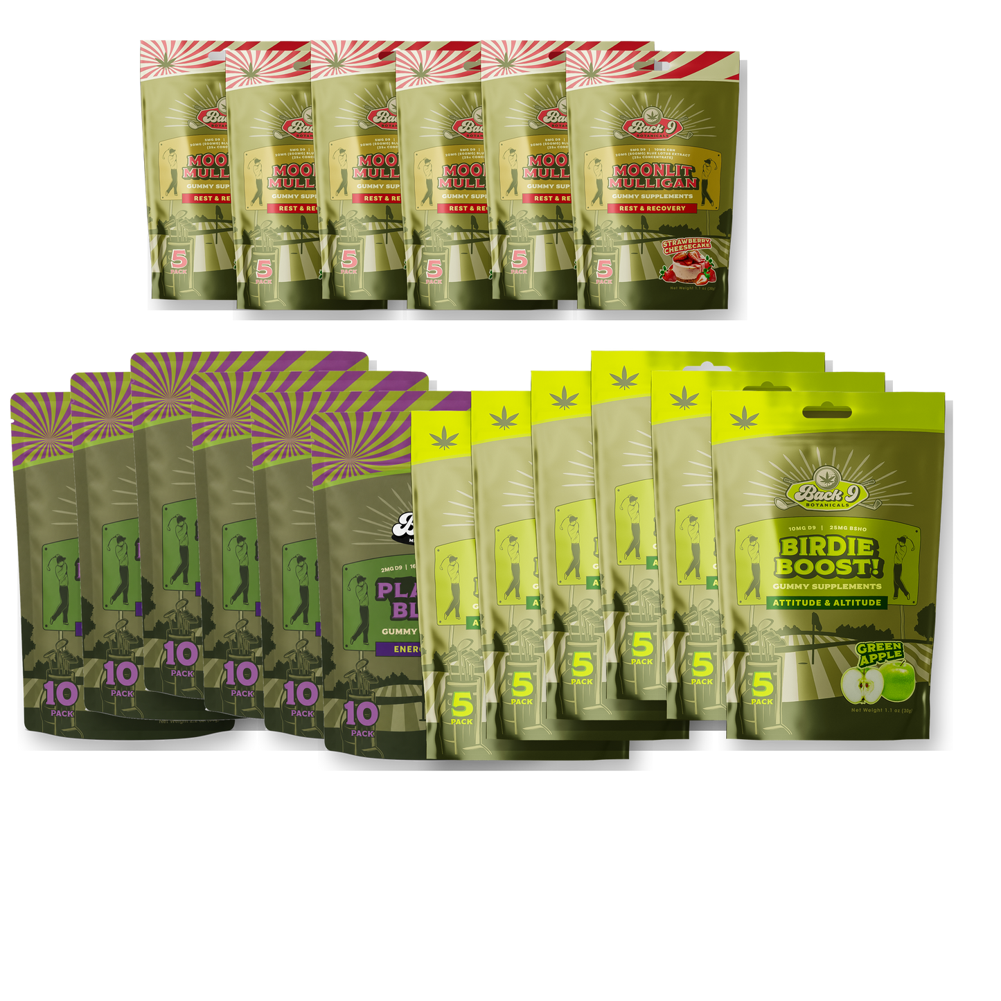 The Back 9 Daily Wellness Stack