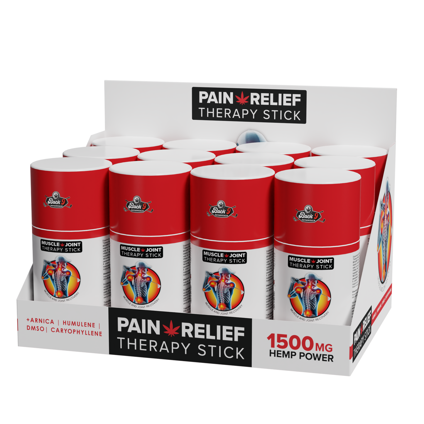 CBD Topical Therapy Salve Stick (1oz 1500mg stick) single, 2, 3, 6, or 12-pack