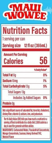 THC Seltzers (12oz/4mg cans) 2-pack or 4-pack