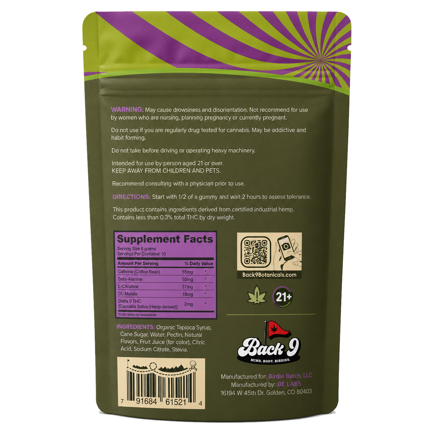 PERFORMANCE CANNA+ GUMMIES