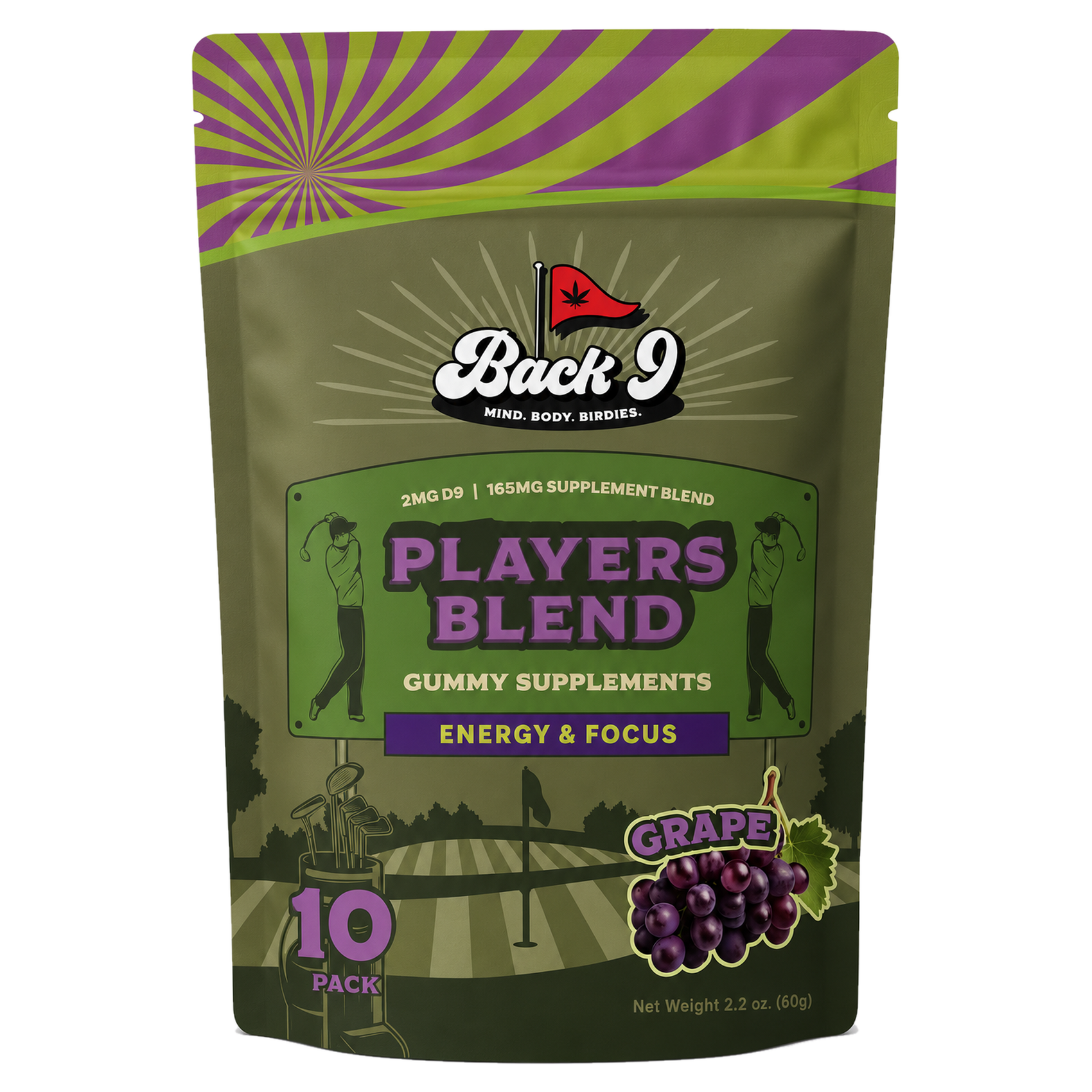 Players Blend - Energy & Focus Gummies (10ct)