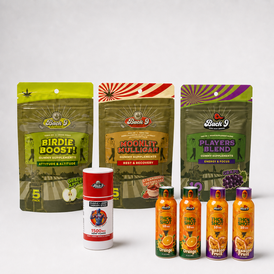 Back9 Trial Kit — all six products
