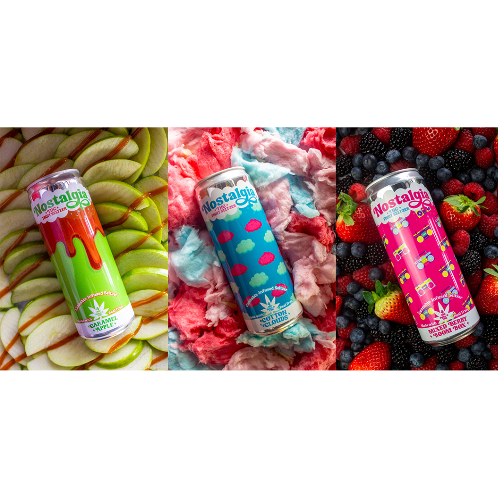 THC Seltzers (12oz/4mg cans) 2-pack or 4-pack