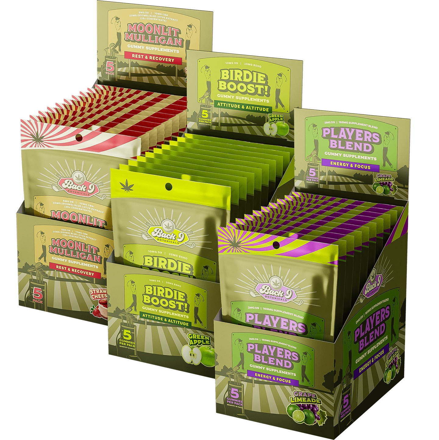 The Back 9 Daily Wellness Stack